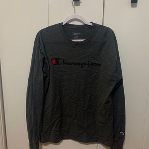 Mens Champion Long-Sleeve Shirt 3/$15